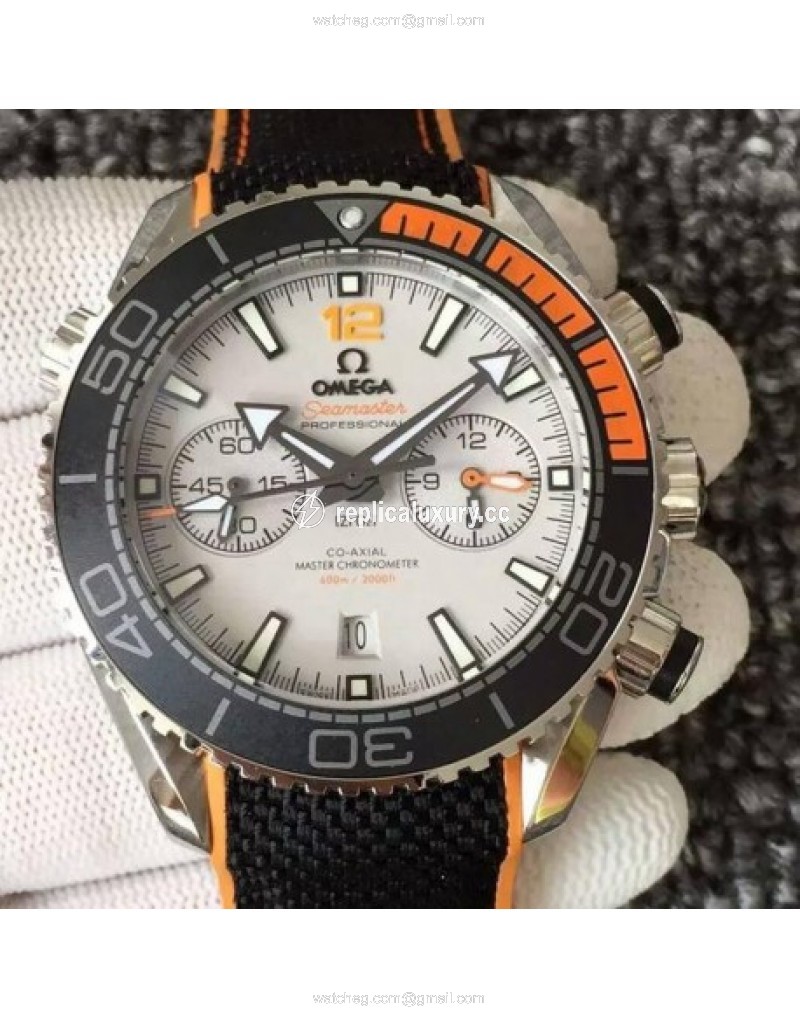 Omega Seamaster Planet Ocean 600M Stainless Steel White 