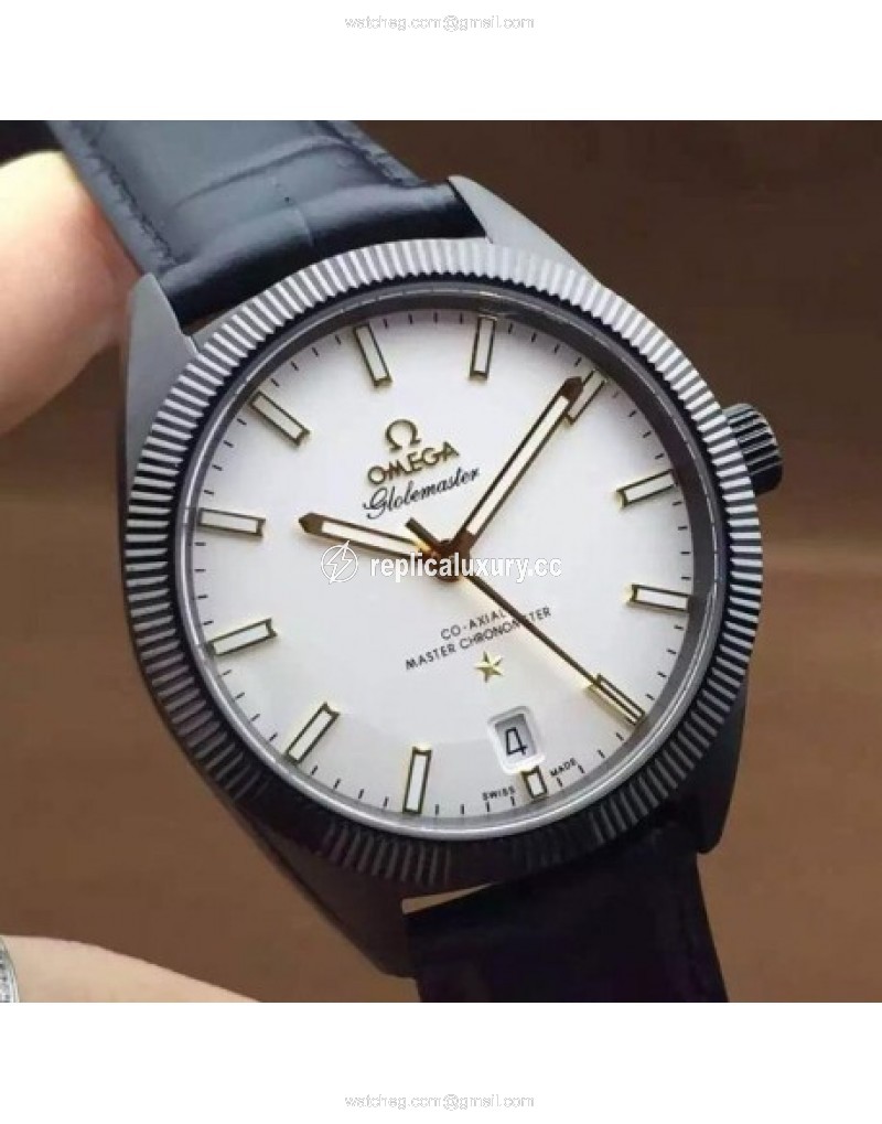 Omega Constellation Globemaster 39MM PVD White 