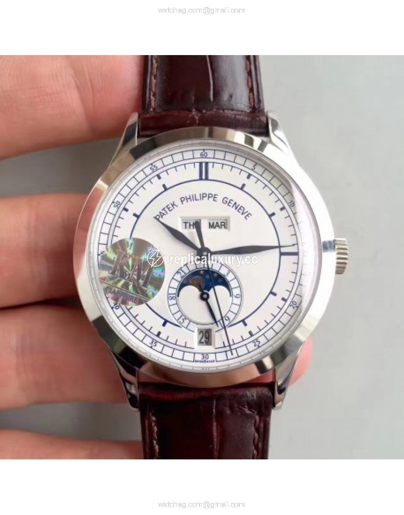 Patek Philippe Annual Calendar 5396G KM Stainless Steel White 
