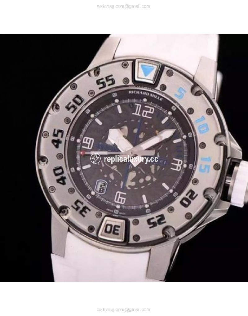 Richard Mille RM028 White PVD Black 