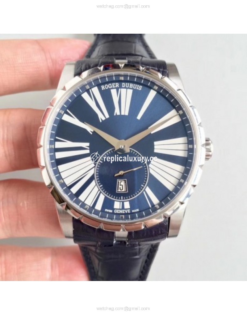 Roger Dubuis Excalibur 42MM Automatic RDDBEX0619 RD Stainless Steel Blue 