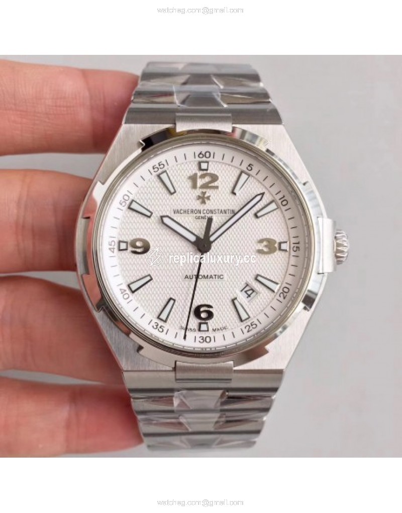 Vacheron Constantin Overseas 47040 JJ Stainless Steel White 