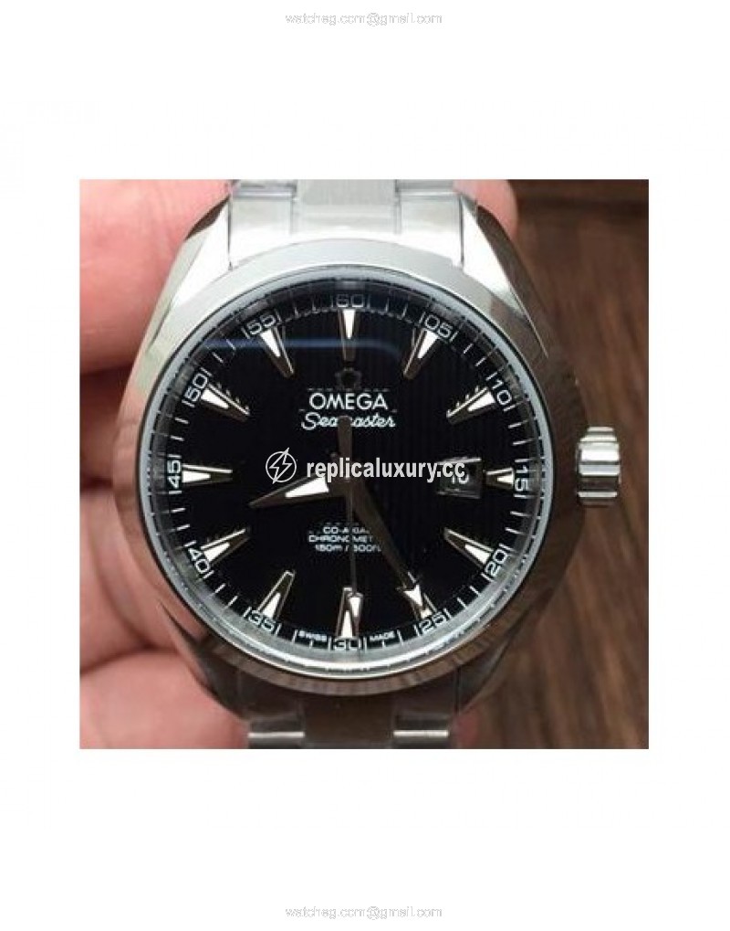 Omega Aqua Terra Lady 34MM Stainless Steel Black 