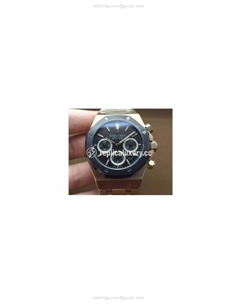 Audemars Piguet Royal Oak Chronograph 26331 Rose Gold Black 