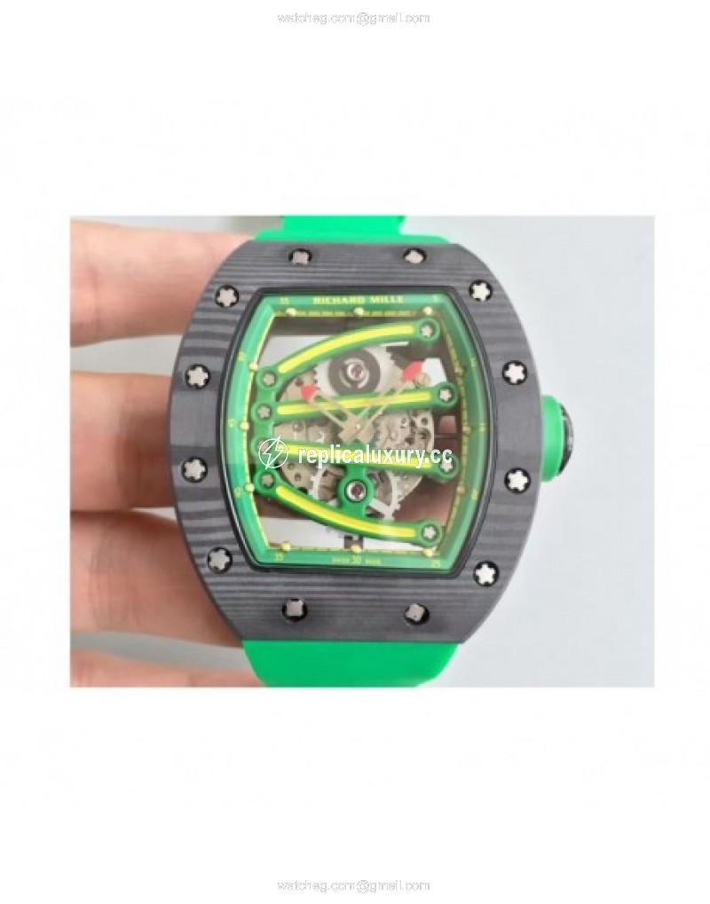 Richard Mille RM59-01A Forged Carbon Green Skeleton 