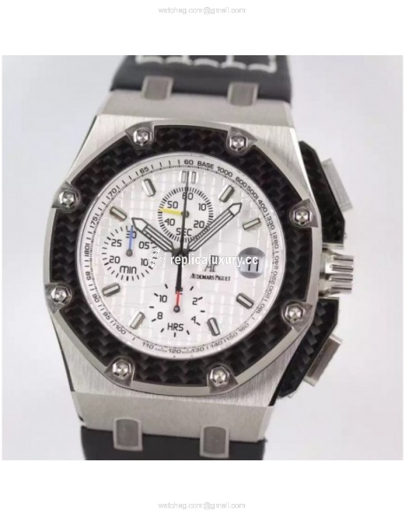 Audemars Piguet Royal Oak Offshore Juan Pablo Montoya 2603010.OO.D001IN.01 JF V2 Titanium White 