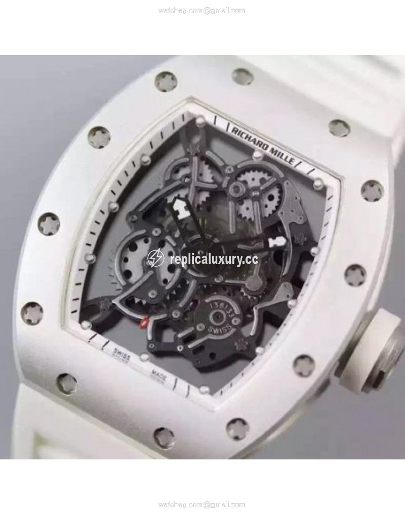 Richard Mille RM035 White PVD White 