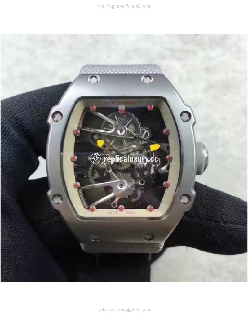Richard Mille RM27-02 Stainless Steel Grey & Skeleton 