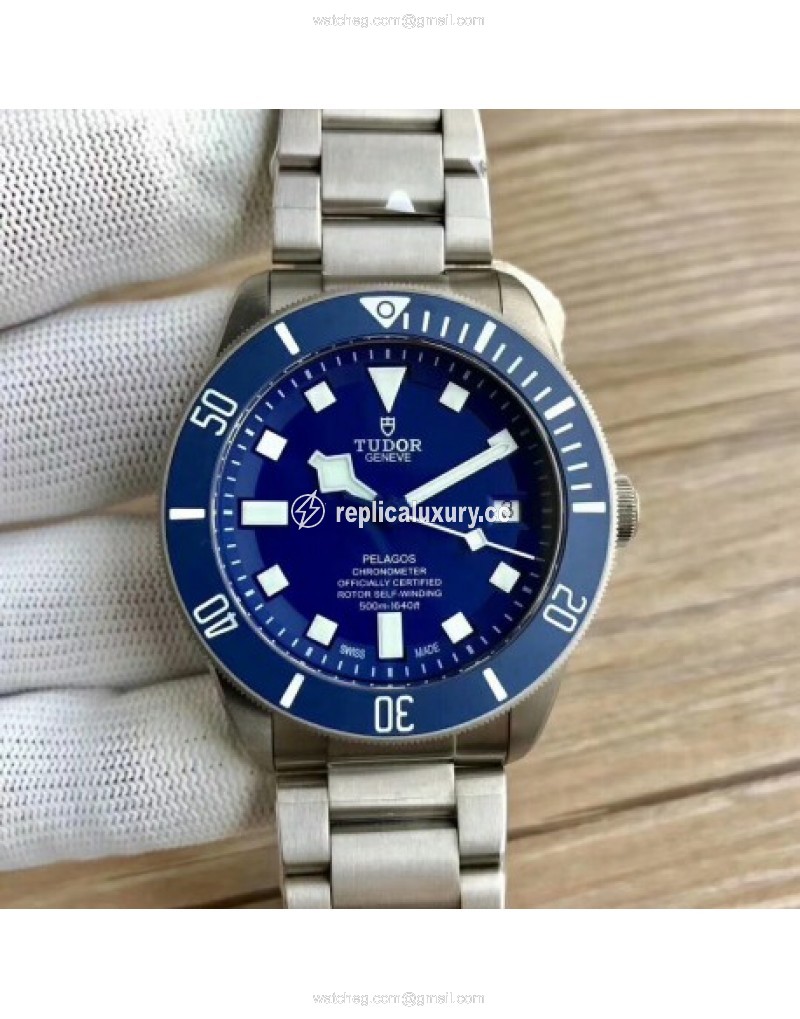 Tudor Pelagos 25600TN XF V3 Titanium Blue 