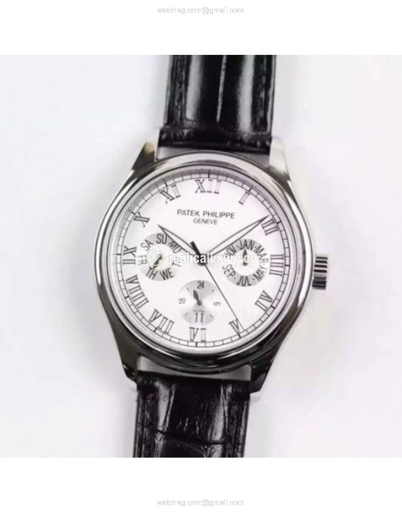 Patek Philippe Annual Calendar 5035G Stainless Steel White 