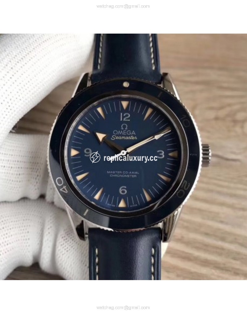 Omega Seamaster 300M Co-Axial 41MM 233.92.41.21.03.001 XF Stainless Steel Blue 