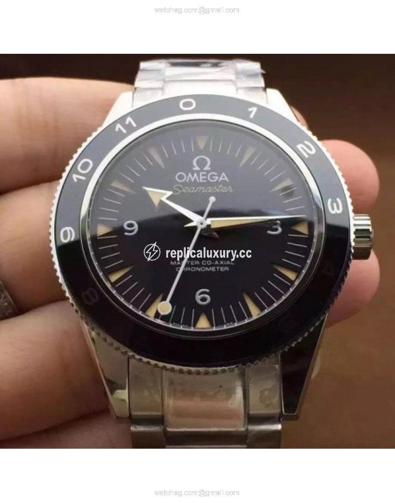Omega Seamaster 300 Spectre Limited Edition Stainless Steel Black 