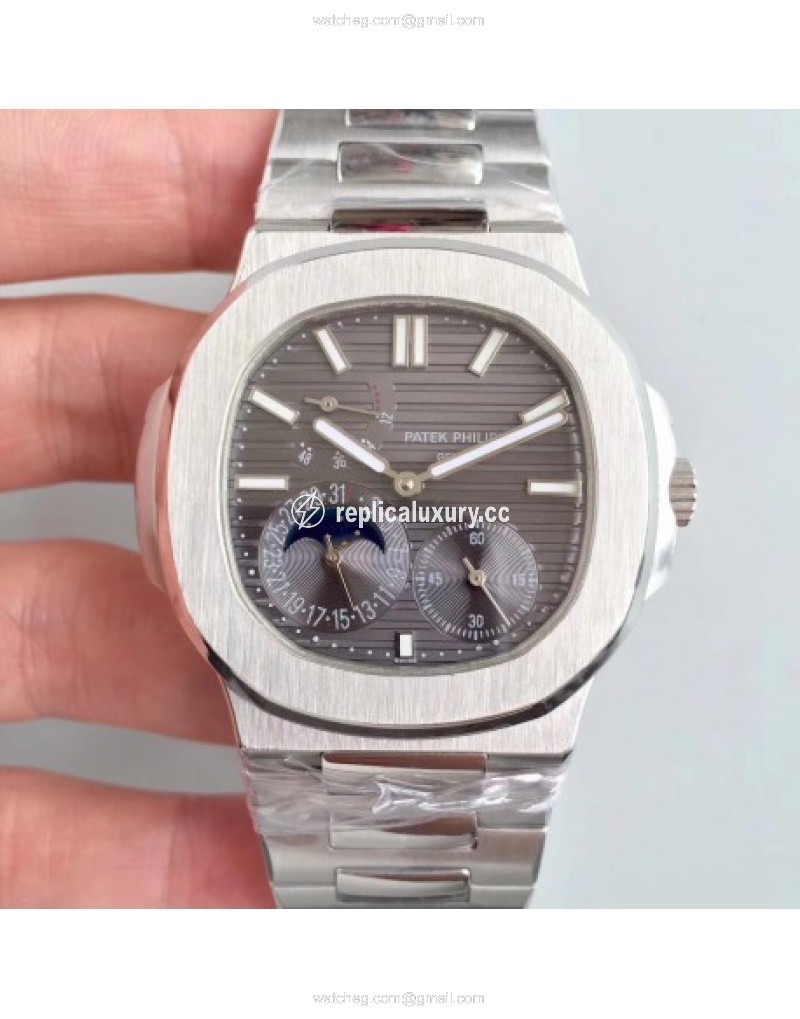 Patek Philippe Nautilus Moonphase 5712/1A-001 Noob Stainless Steel Grey 