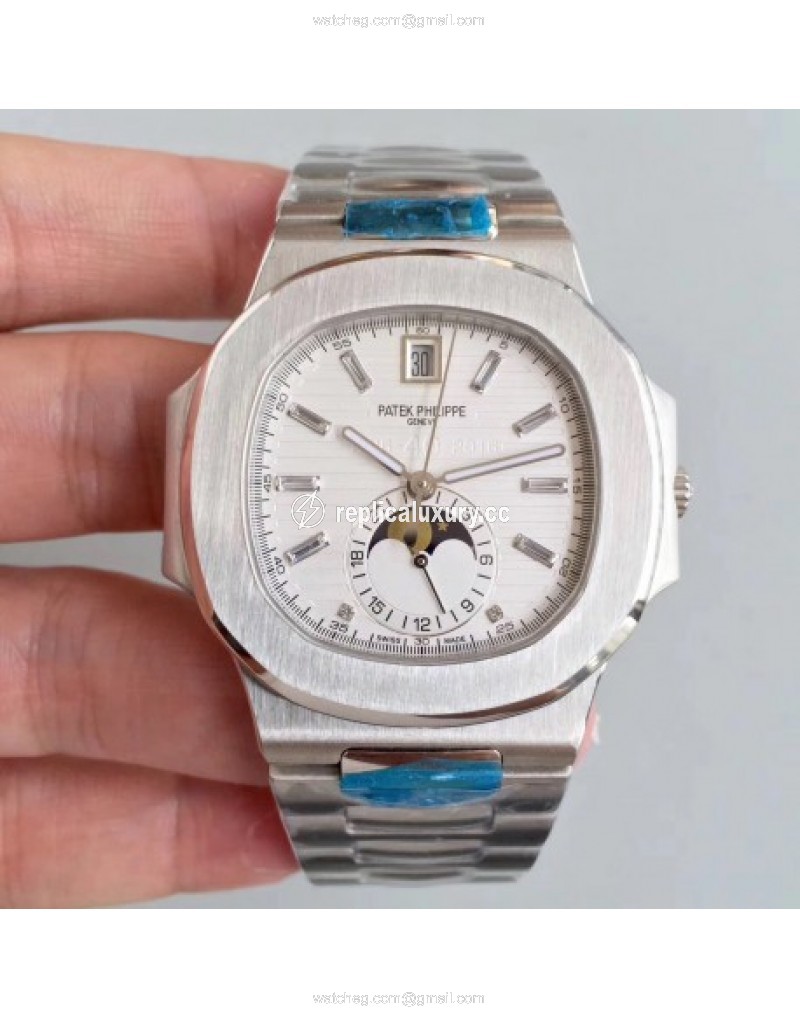 Patek Philippe Nautilus 5726/1A-010 Noob Stainless Steel White 