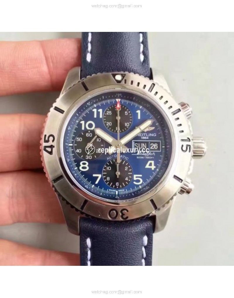 Breitling Superocean Chronograph Steelfish A13341C3/C893/227X/A20BASA.1 Noob Stainless Steel Blue 