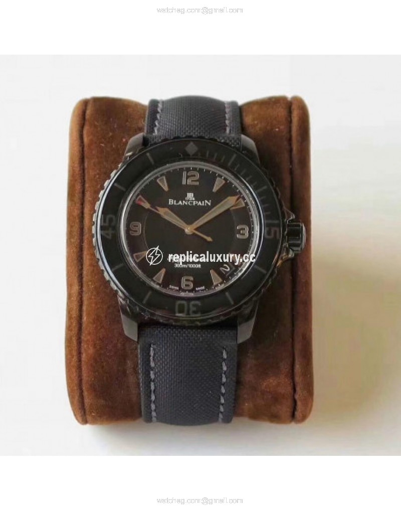 Blancpain Fifty Fathoms Dark Knight 5015-11C30-52A ZF PVD Black 