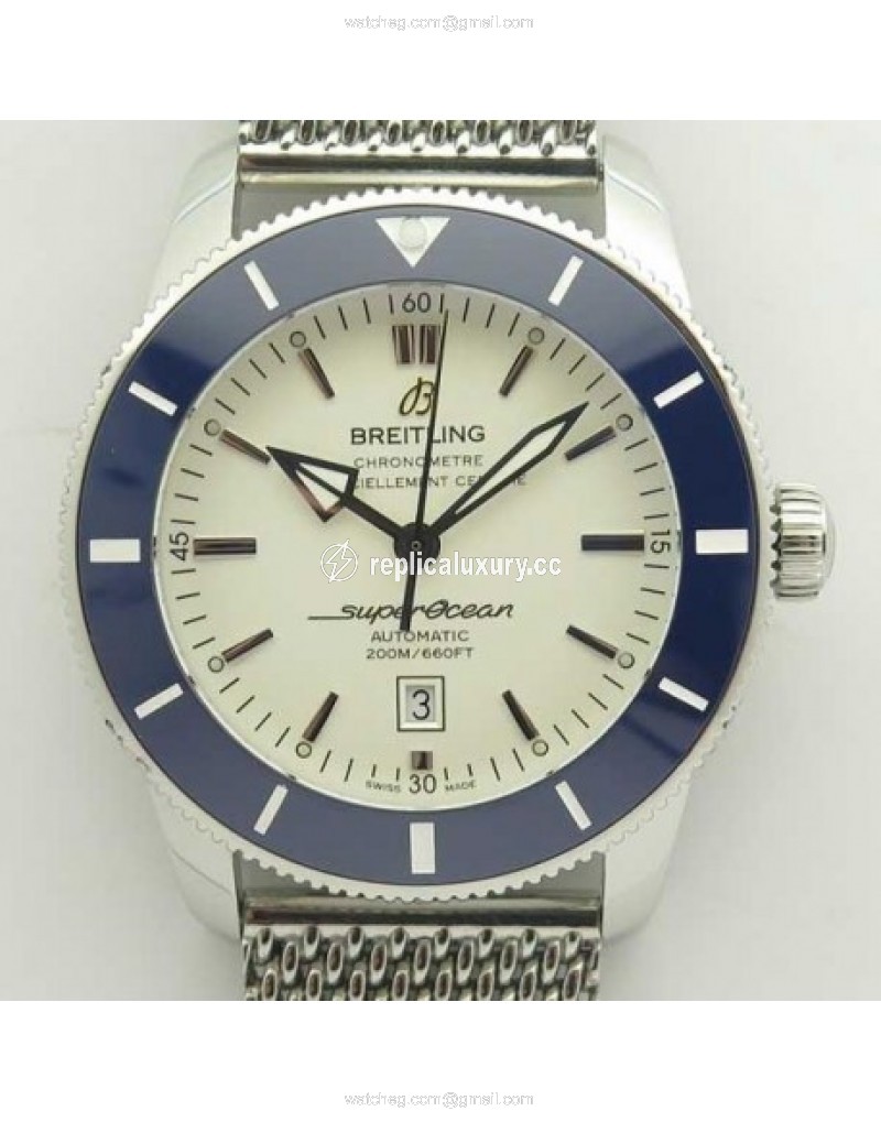 Breitling Superocean Heritage II 46MM AB202012G828152A Noob Stainless Steel White 