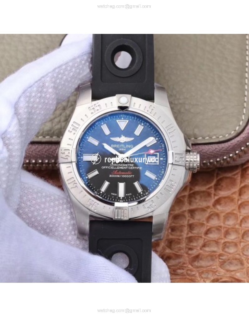 Breitling Avenger II Seawolf A1733110/F563/153S/A20DSA.2 GF V2 Stainless Steel Black 