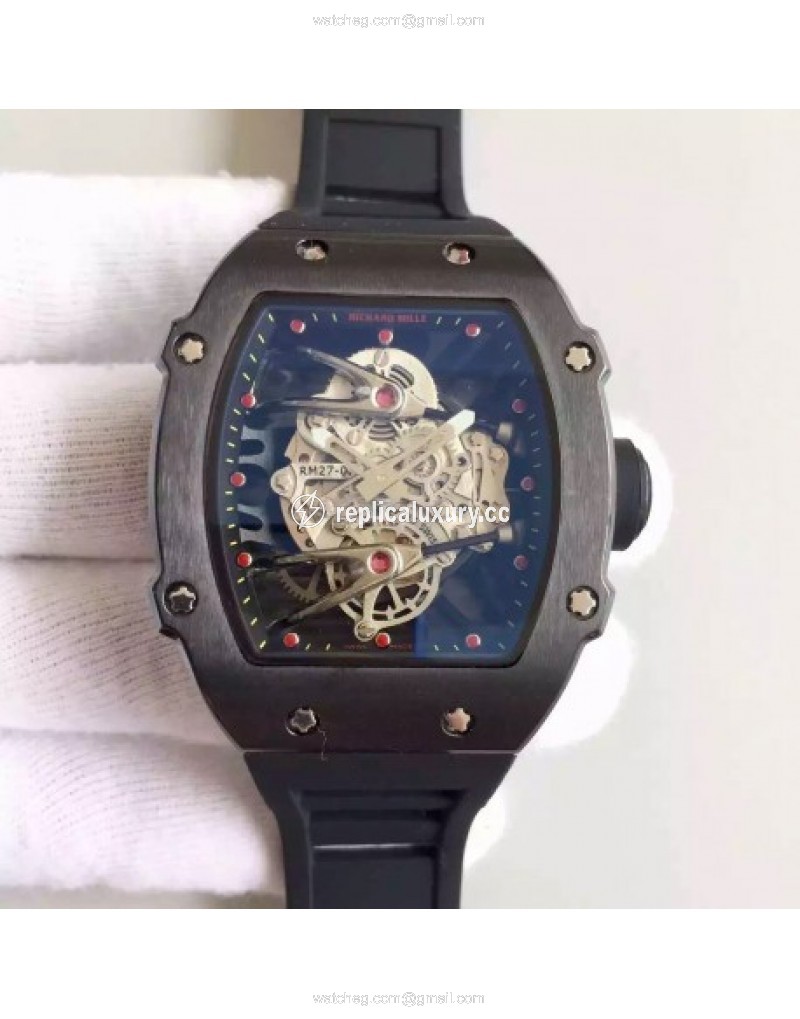 Richard Mille RM27-02 PVD Black & Skeleton 