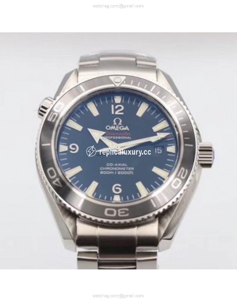 Omega Seamaster Planet Ocean Liquid Metal 1948 "LMPO" Noob V8 Stainless Steel Blue 
