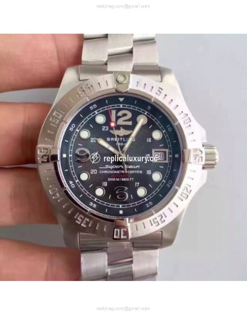 Breitling Superocean Steelfish A1739010-B772-134A Noob Stainless Steel Black 