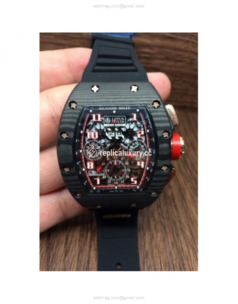 Richard Mille RM011-FM Felipe Massa Chronograph Forged Carbon Red 