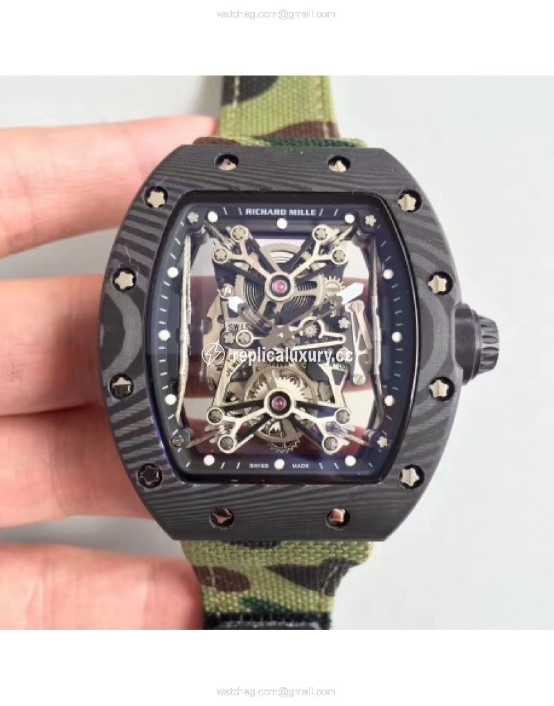 Richard Mille RM50-27-01 NTPT KV Black Forged Carbon Black & Skeleton 