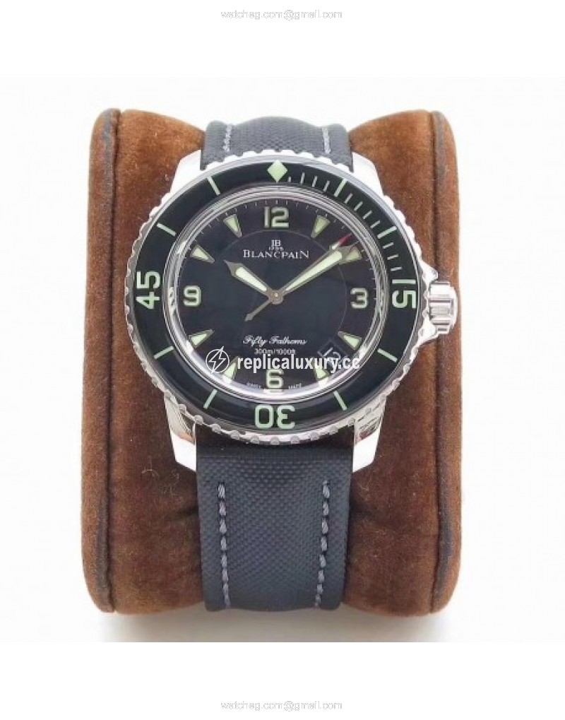 Blancpain Fifty Fathoms 5015-1130-52 ZF Stainless Steel Black 