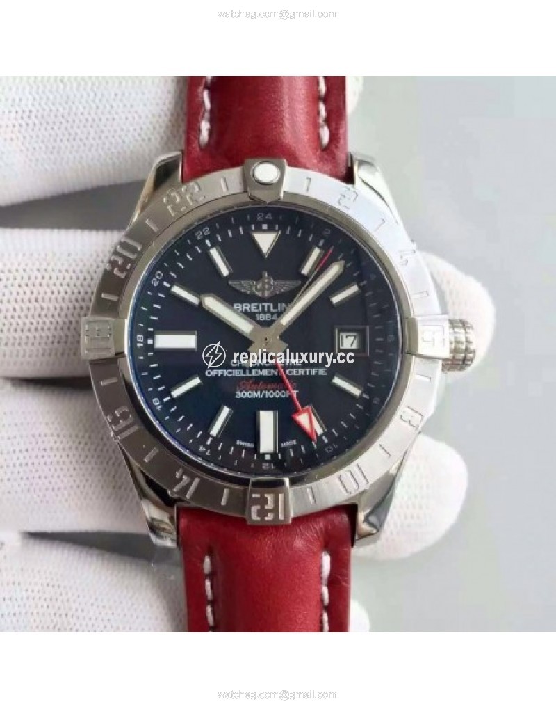 Breitling Avenger II GMT A3239011/C872/105X/A20BA.1 Noob Stainless Steel Black 