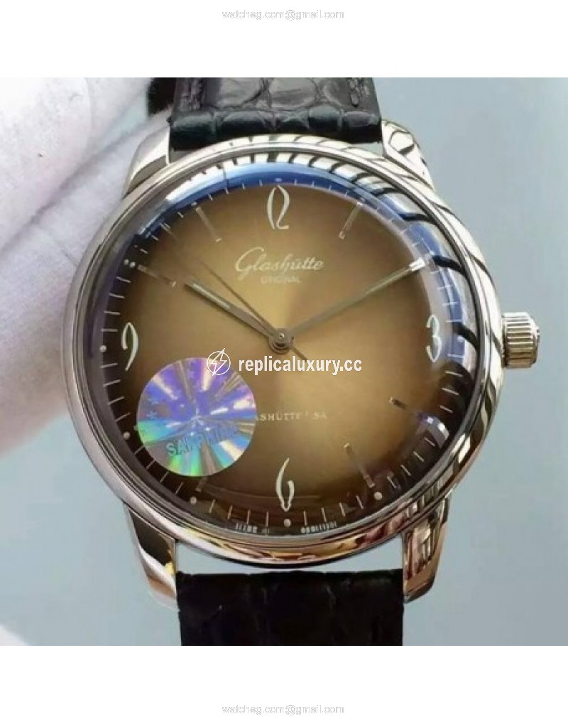 Glashutte Senator Sixties Stainless Steel Green 