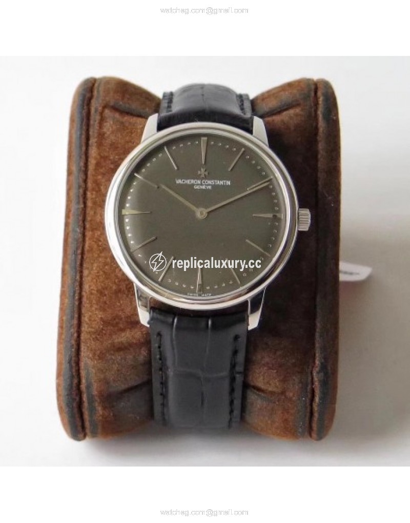 Vacheron Constantin Patrimony 81180/000P-9539 KZ Stainless Steel Anthracite 