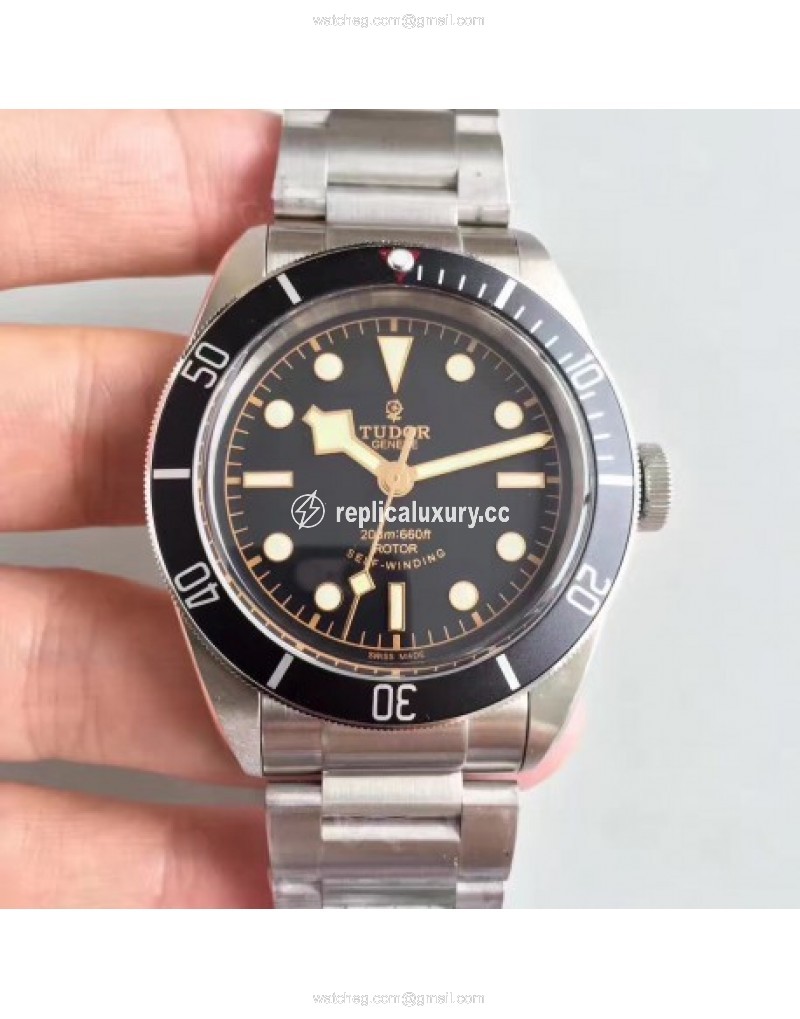 Tudor Heritage Black Bay Black 79220N ZF V4 Stainless Steel Black 