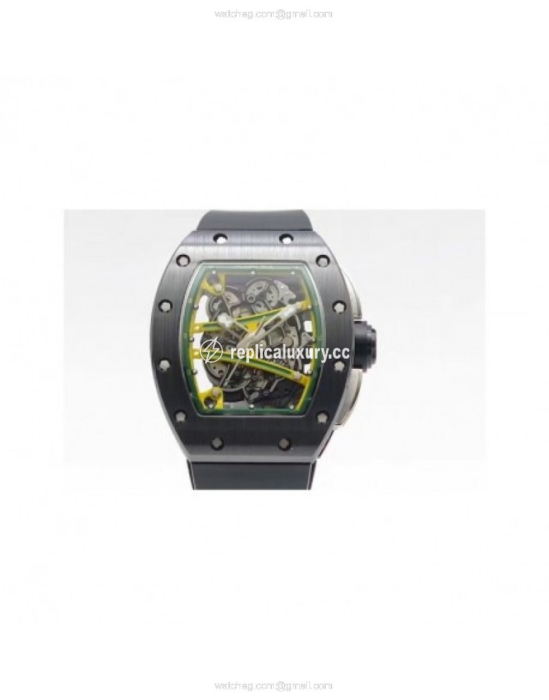 Richard Mille RM59-01M Black Ceramic Green Skeleton 