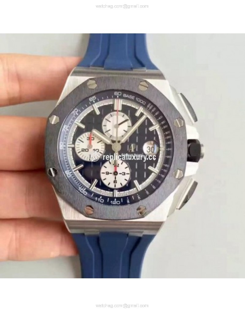 Audemars Piguet Royal Oak Offshore 26401PO.OO.A018CR.01 JF V2 Stainless Steel Blue 