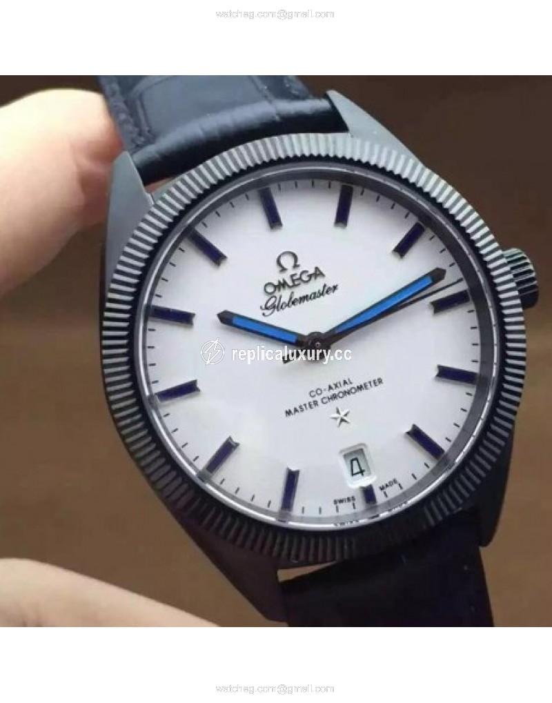 Omega Constellation Globemaster 39MM PVD White 