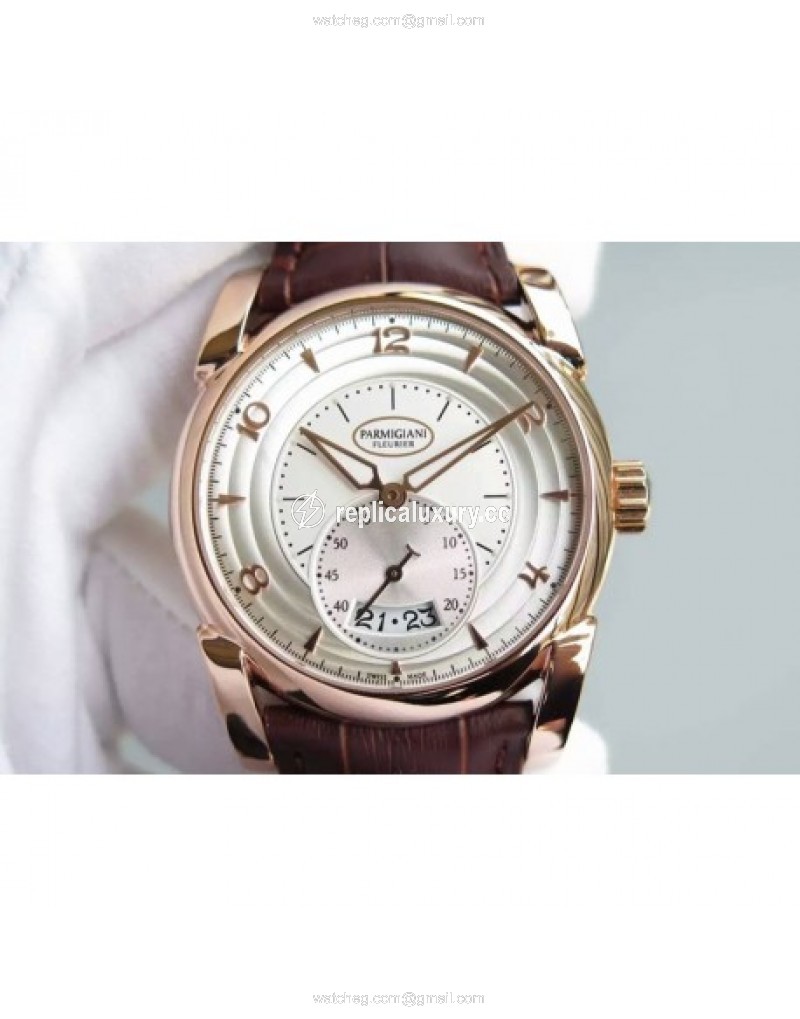 Parmigiani Fleurier Kalpa Tonda Rose Gold White 