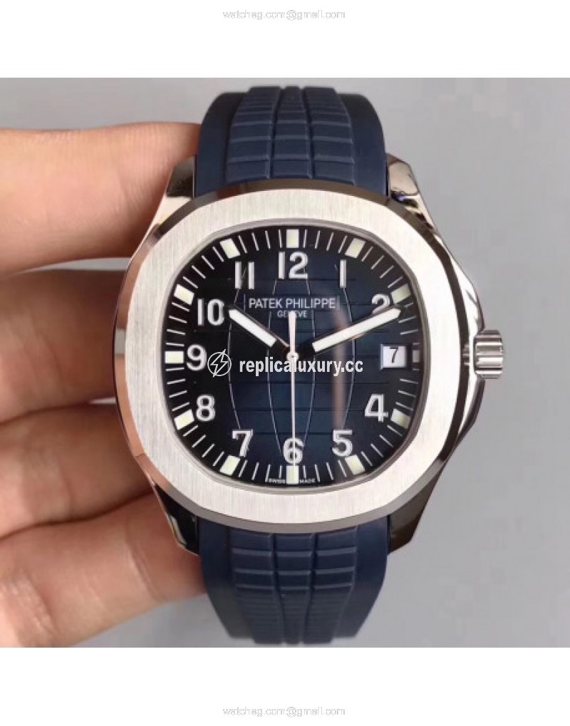 Patek Philippe Aquanaut Jumbo 5167A MP Stainless Steel Blue 
