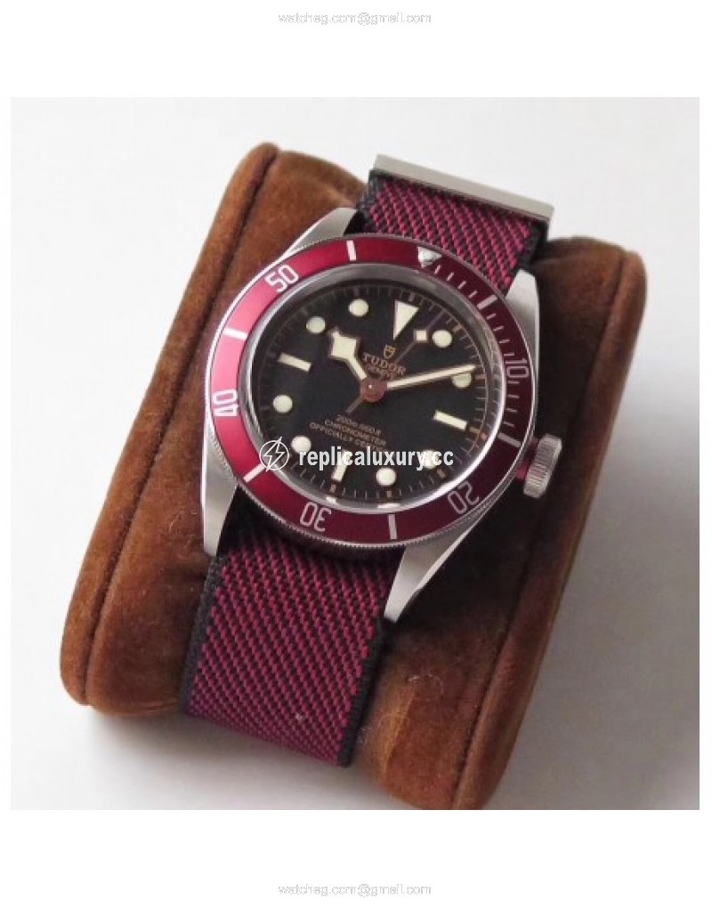 Tudor Heritage Black Bay Red 79230R ZF V4 Stainless Steel Black 