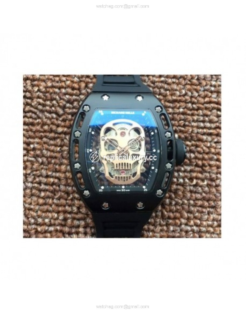 Richard Mille RM052 PVD Rose Gold Skull 
