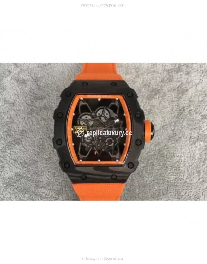 Richard Mille RM35-01 Rafael Nadal Forged Carbon Skeleton Orange 