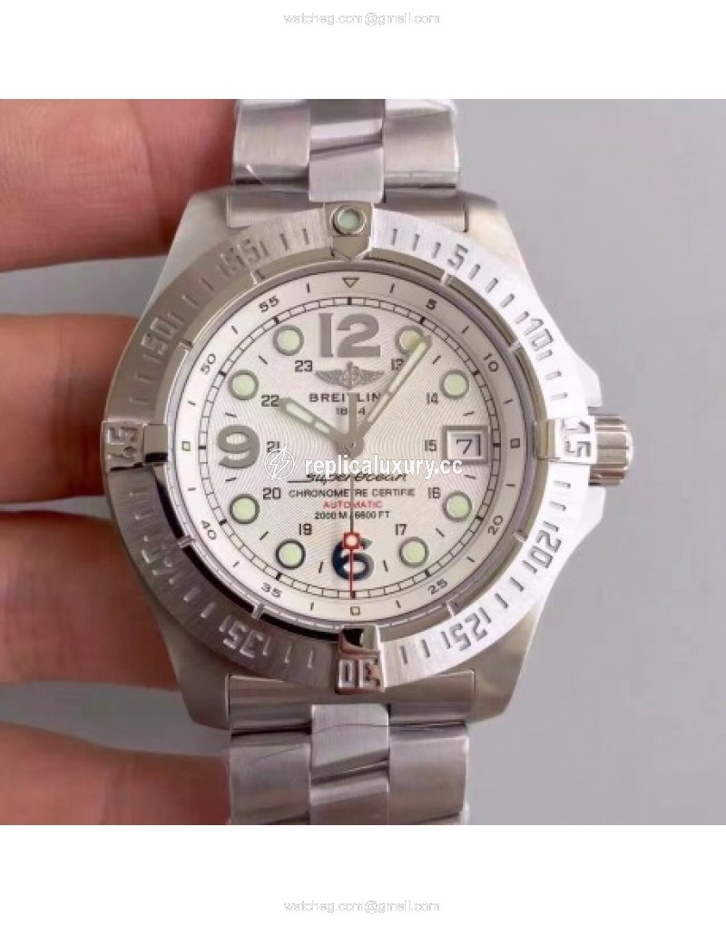 Breitling Superocean Steelfish A1739010-B772-134A Noob Stainless Steel White 
