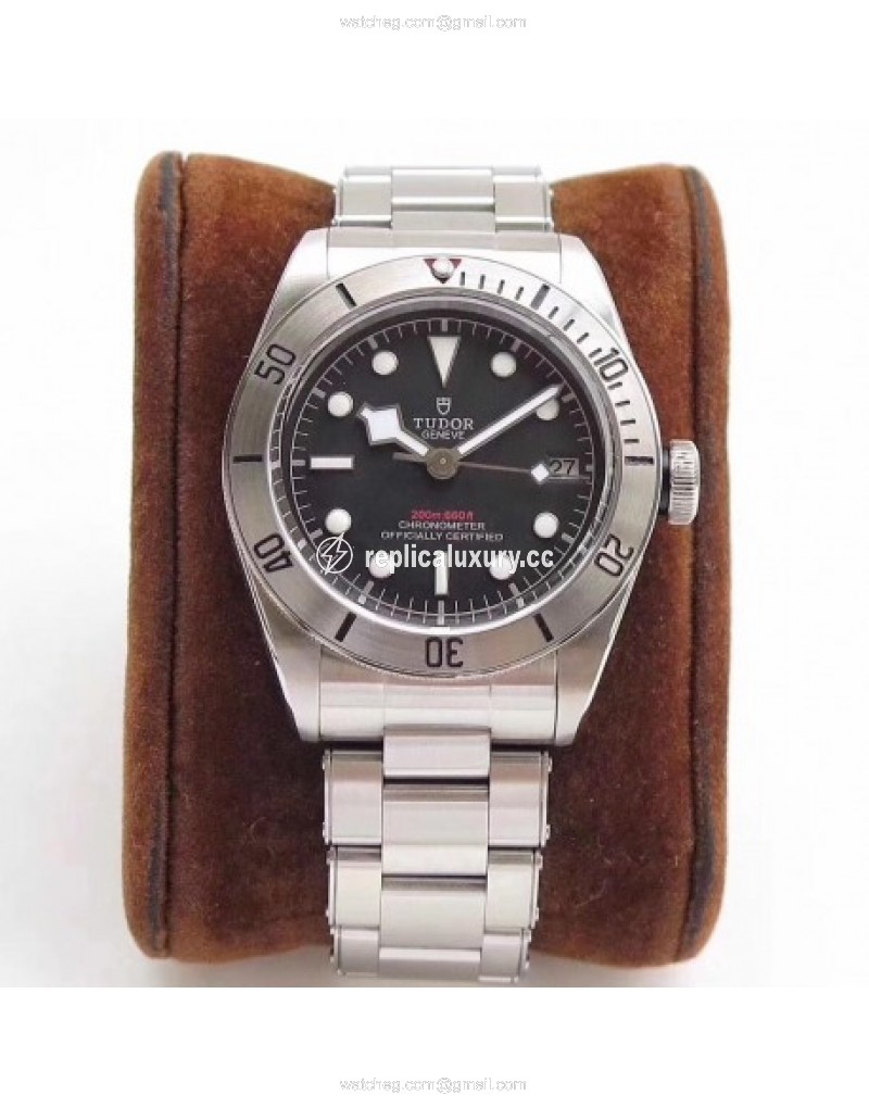 Tudor Heritage Black Bay Steel 79730-0001 ZF Stainless Steel Black 