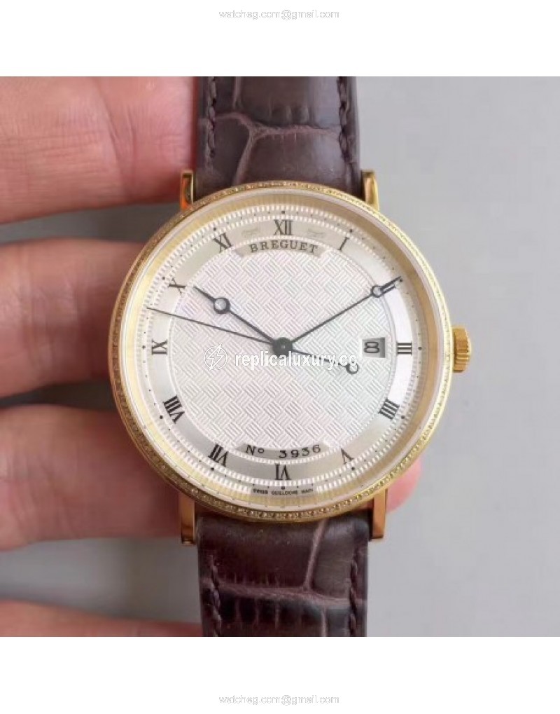 Breguet Classique 5177 FK Yellow Gold Silver 