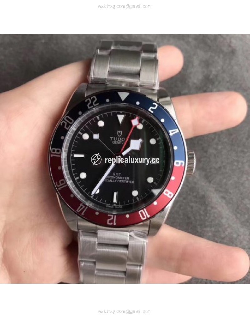 Tudor Heritage Black Bay GMT M79830RB-0001 ZF Stainless Steel Black 