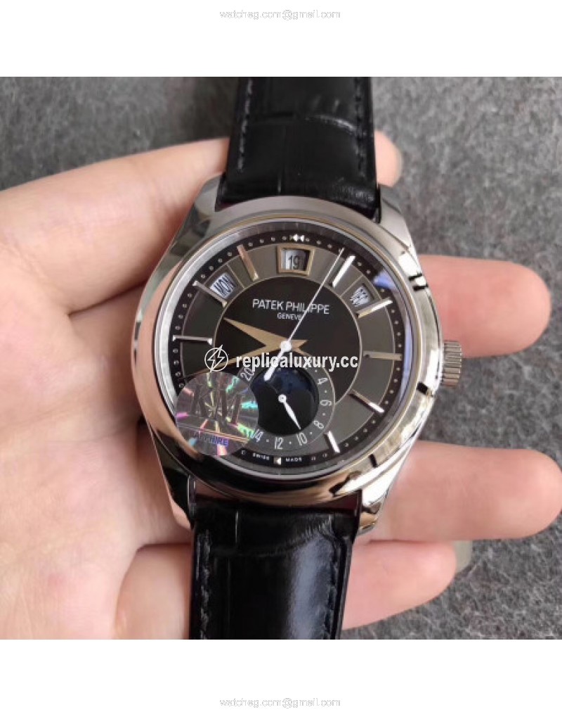 Patek Philippe Annual Calendar 5205G-010 KM Stainless Steel Black 