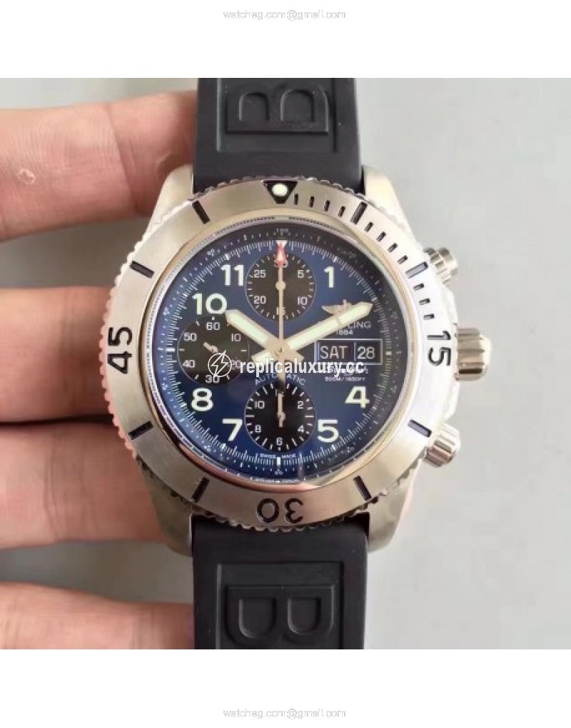Breitling Superocean Chronograph Steelfish A13341C3/C893/200S/A20DSA.2 Noob Stainless Steel Blue 