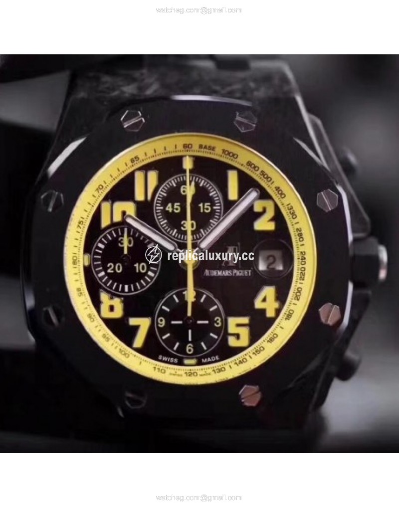 Audemars Piguet Royal Oak Offshore Bumble Bee 26176FO.OO.D101CR.02 JF V2 Forged Carbon Black 