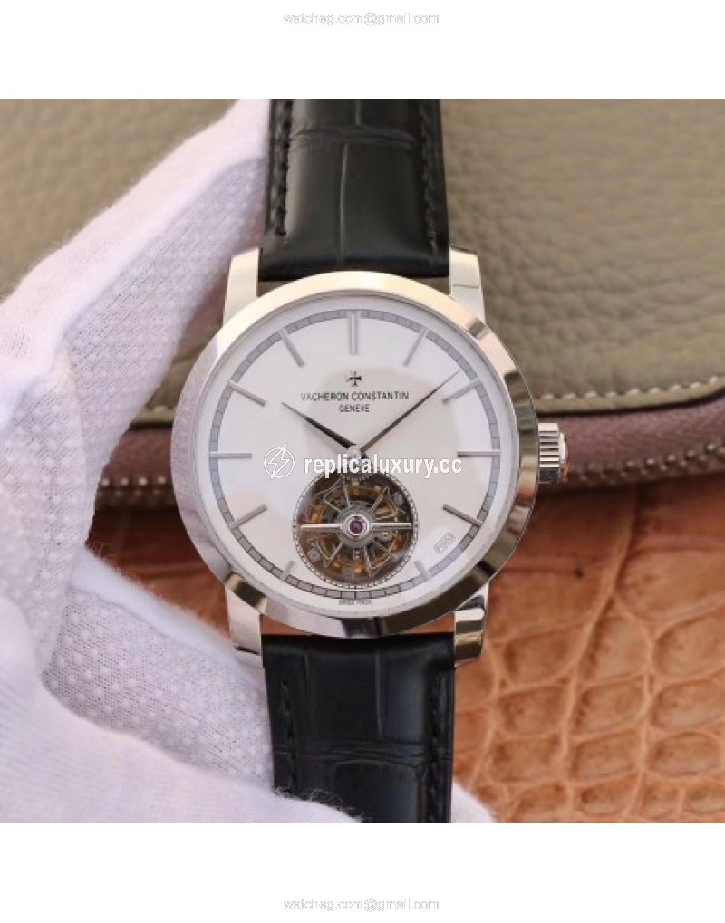 Vacheron Constantin Traditionnelle Tourbillon 6000T/000P-B347 OX Stainless Steel White 