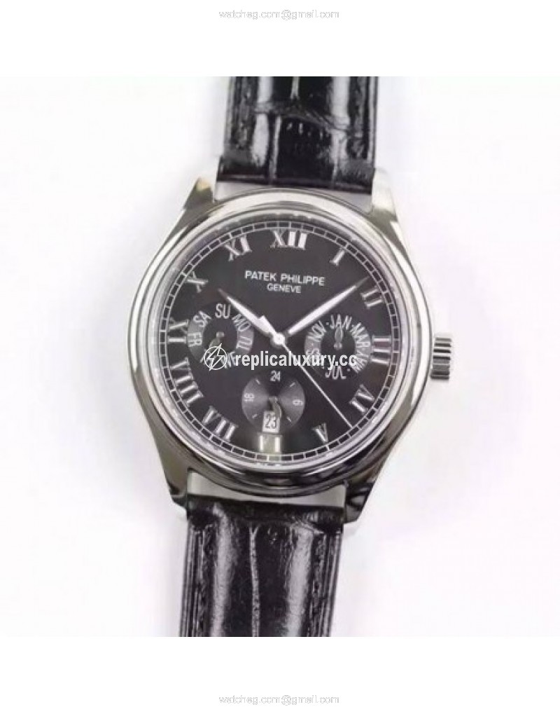 Patek Philippe Annual Calendar 5035P Stainless Steel Black 