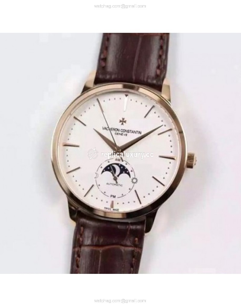 Vacheron Constantin Patrimony 81180 Rose Gold White 